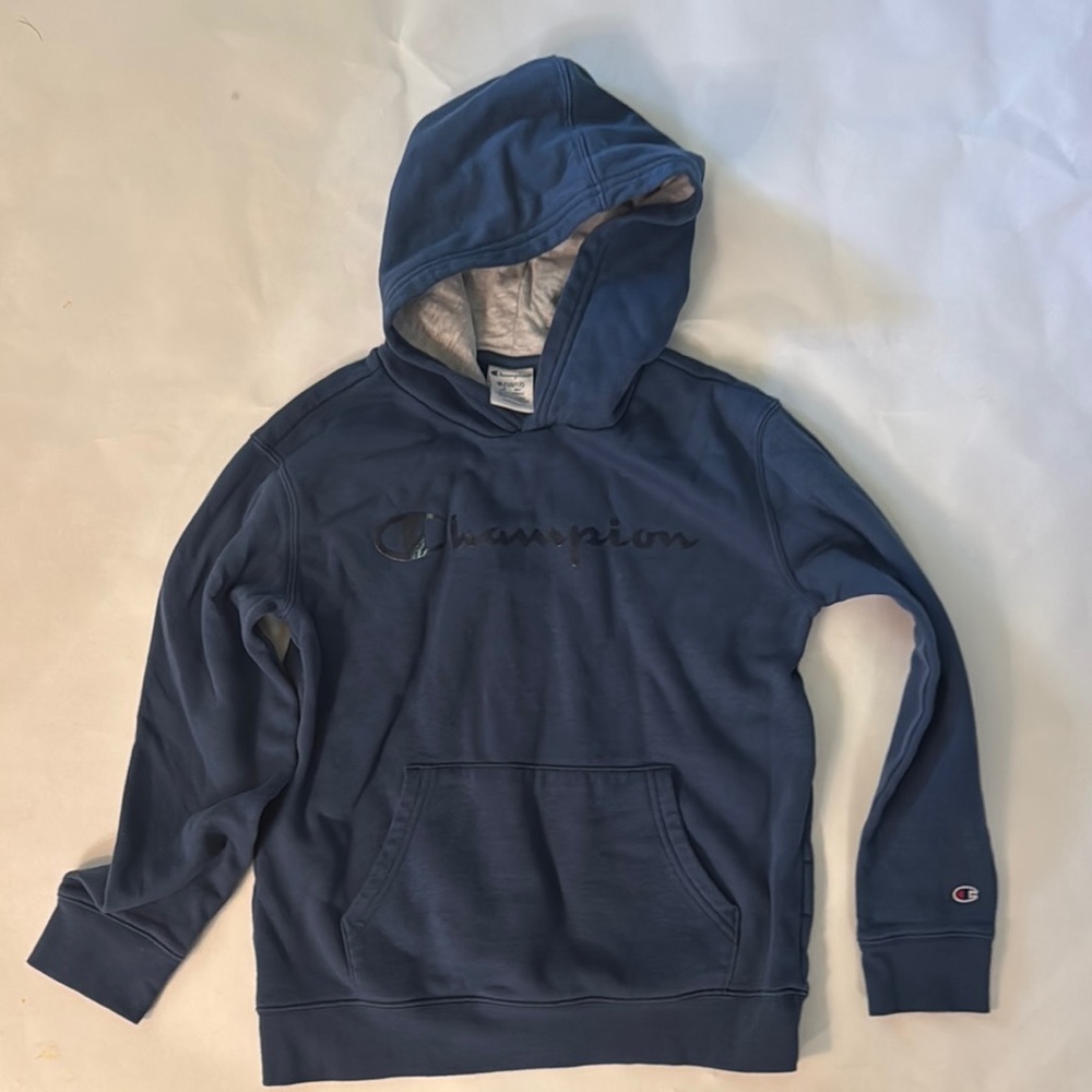 Champion Navy Pullover Hoodie